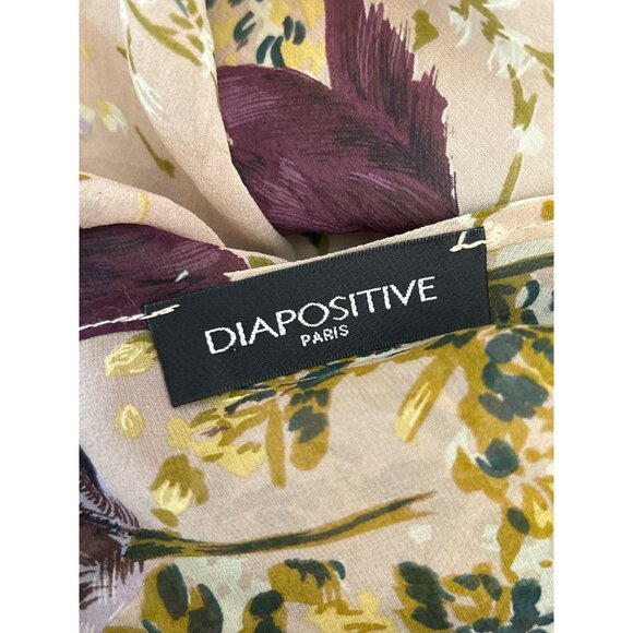 Vintage Diapositive Woodland Fairycore Romantic Floral Maxi Dress Y2K Ethereal - Picture 7 of 8